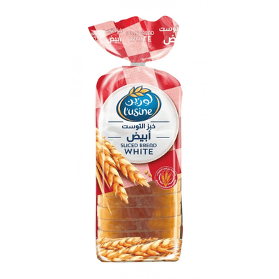 خبز توست أبيض