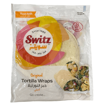 خبز تورتيلا أبيض